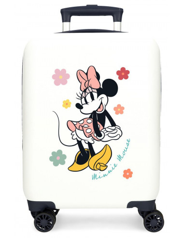 4771346 ABS SUITCASE 50CM 4W. MINNIE SUNSHINE MINT